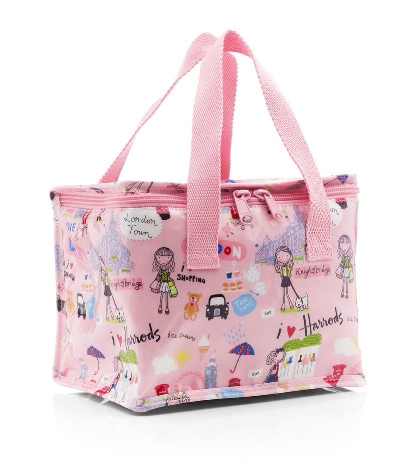 Harrods London Girl Lunch Bag in Pink | Lyst