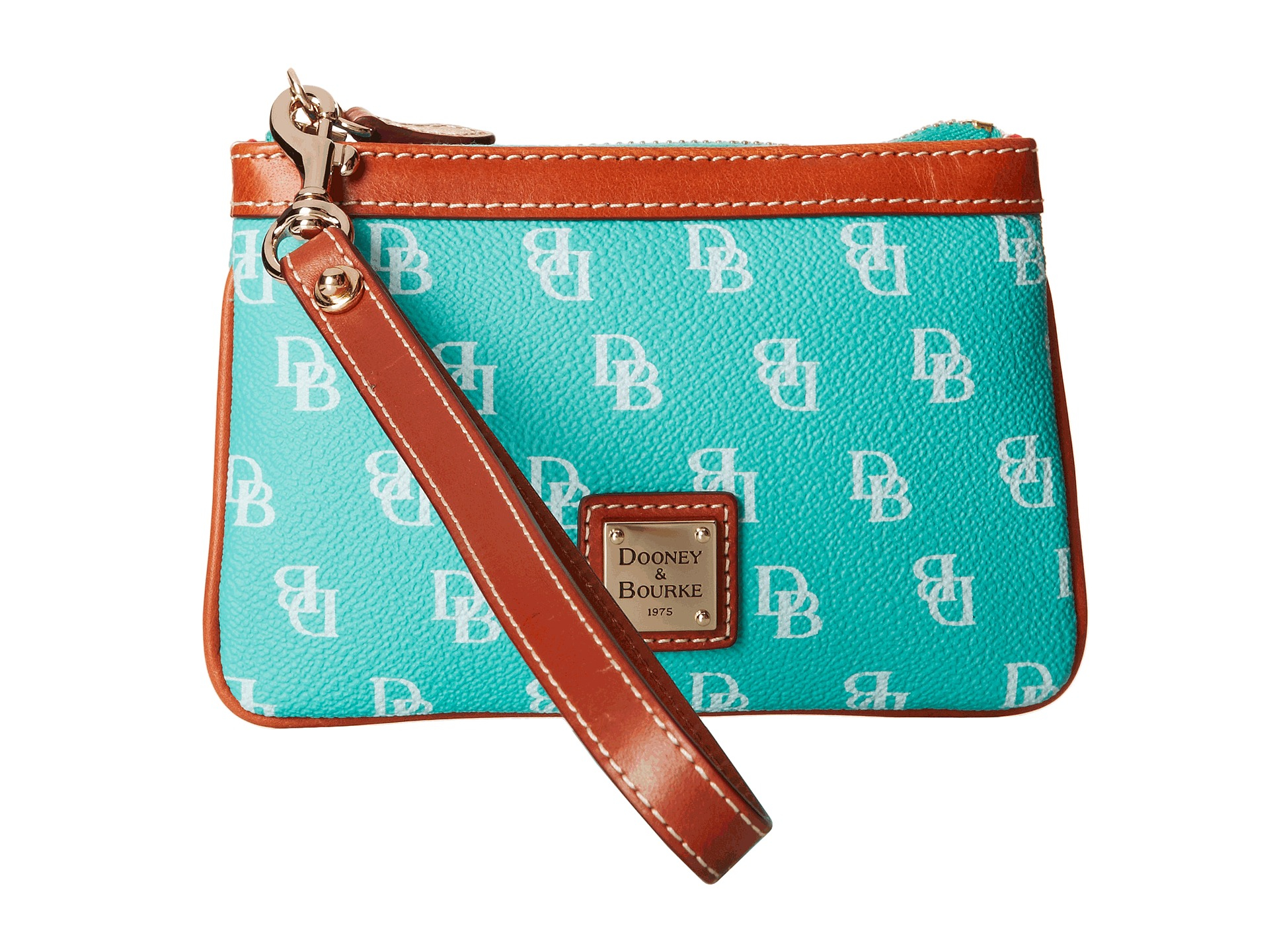 Dooney & bourke Gretta Medium Wristlet in Blue | Lyst