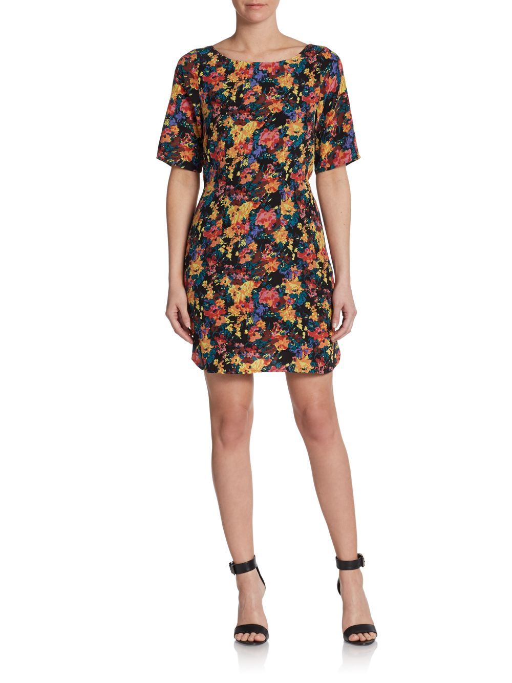 Yumi Kim Elana Floral-Print Day Dress in Multicolor (multi) | Lyst