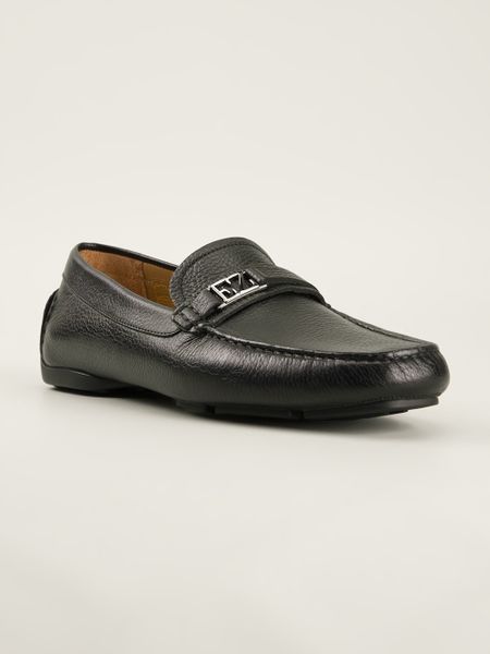 Ermenegildo Zegna Classic Loafers in Black for Men | Lyst