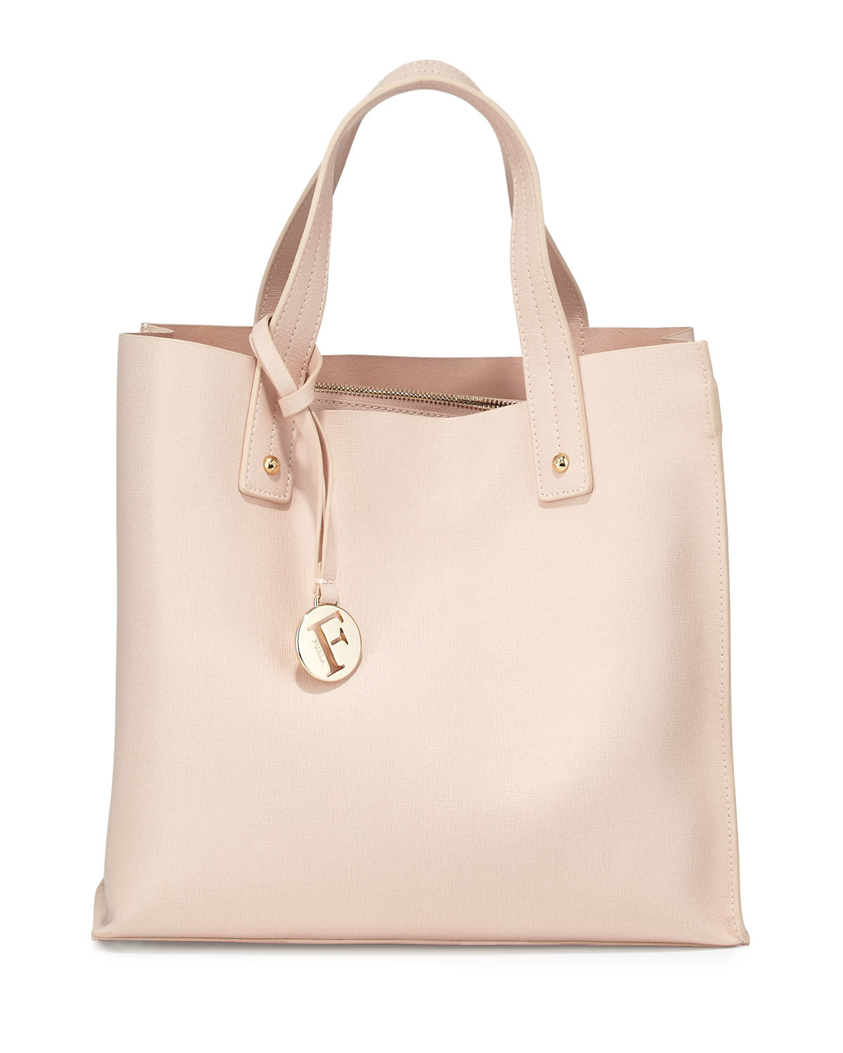 Lyst Furla Musa Medium Leather Tote Bag In Pink Gallery