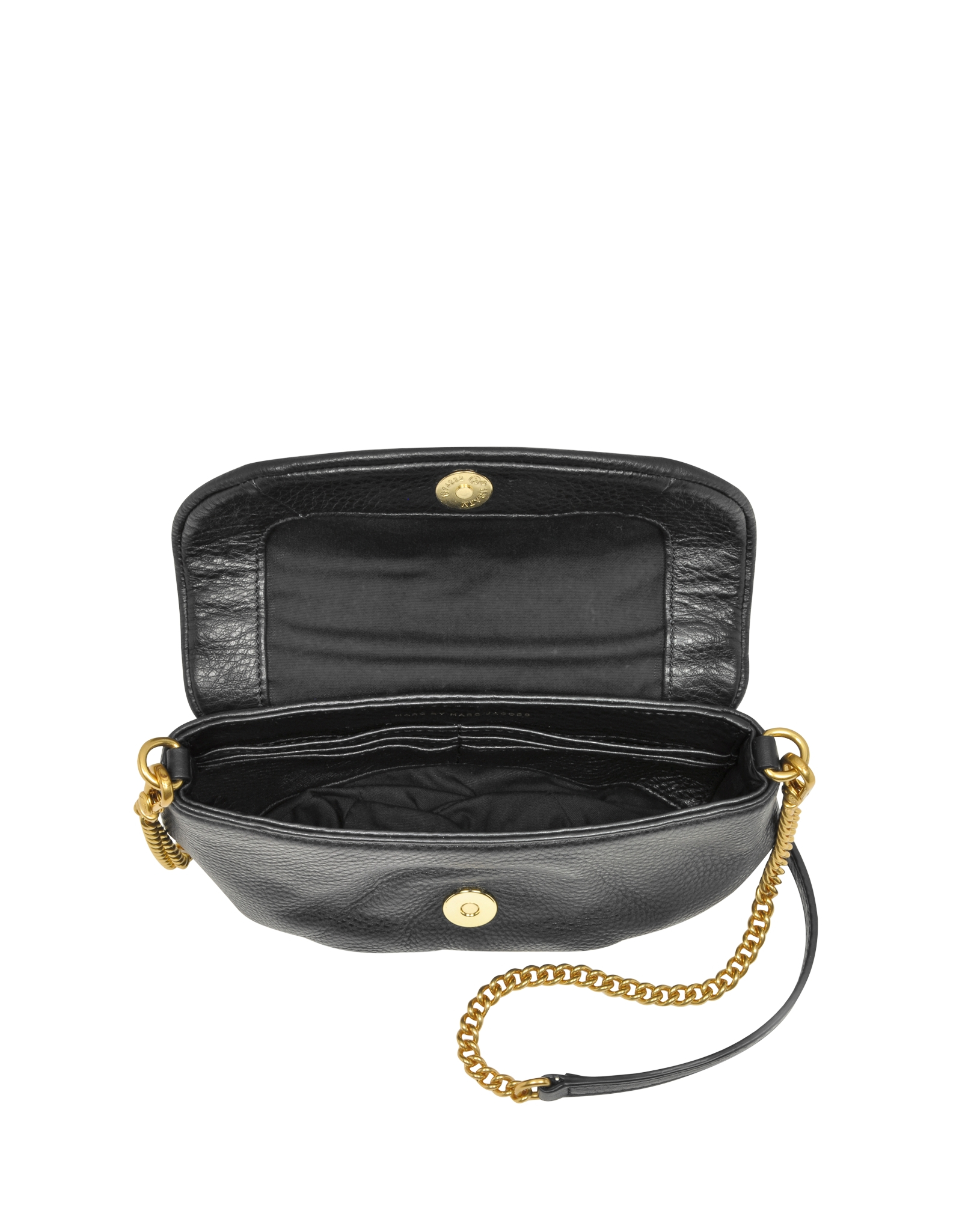 Lyst - Marc By Marc Jacobs New Q Karlie Black Leather Crossbody Bag in Black