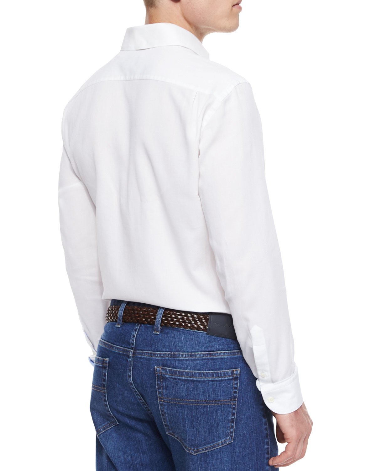 zegna white shirt