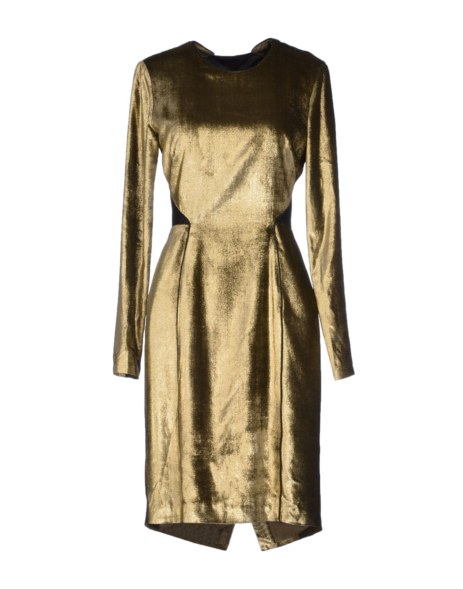Veronica Beard Short Dress in Gold (Bronze) | Lyst
