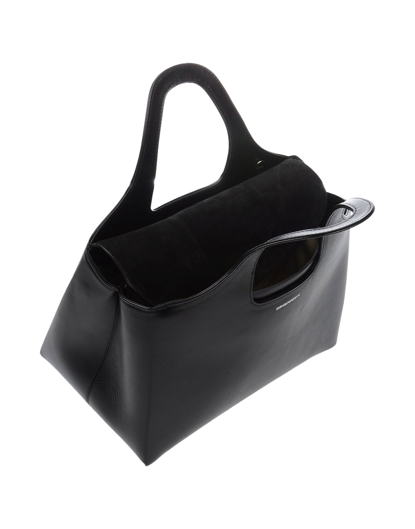 Emporio armani Handbag in Black | Lyst