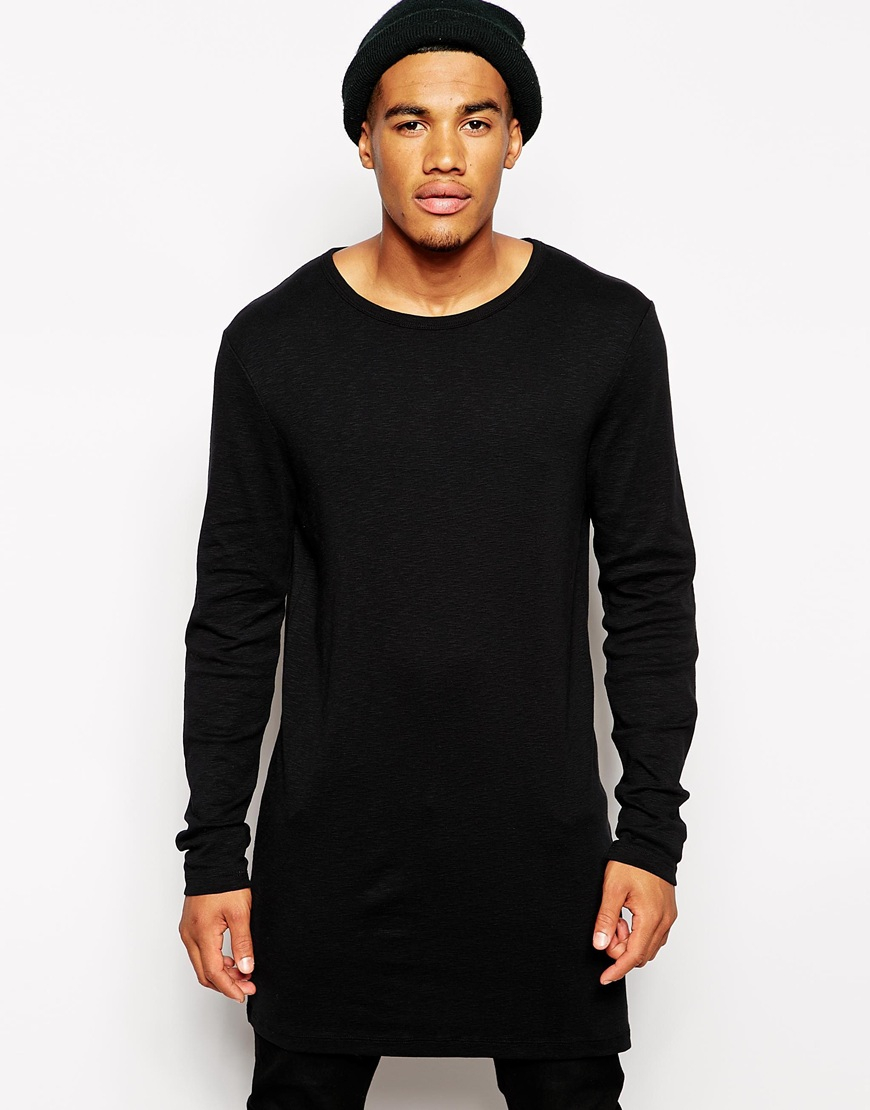 long sleeve t shirt with collar