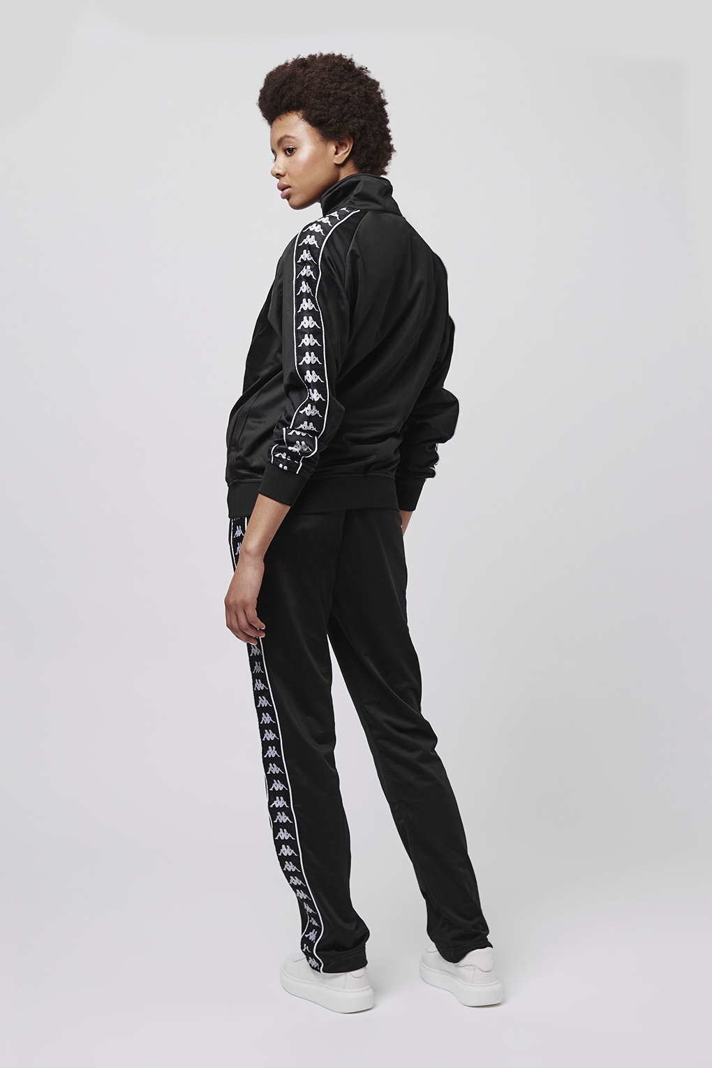 Lyst - Topshop Complete Tracksuit By Kappa in Black