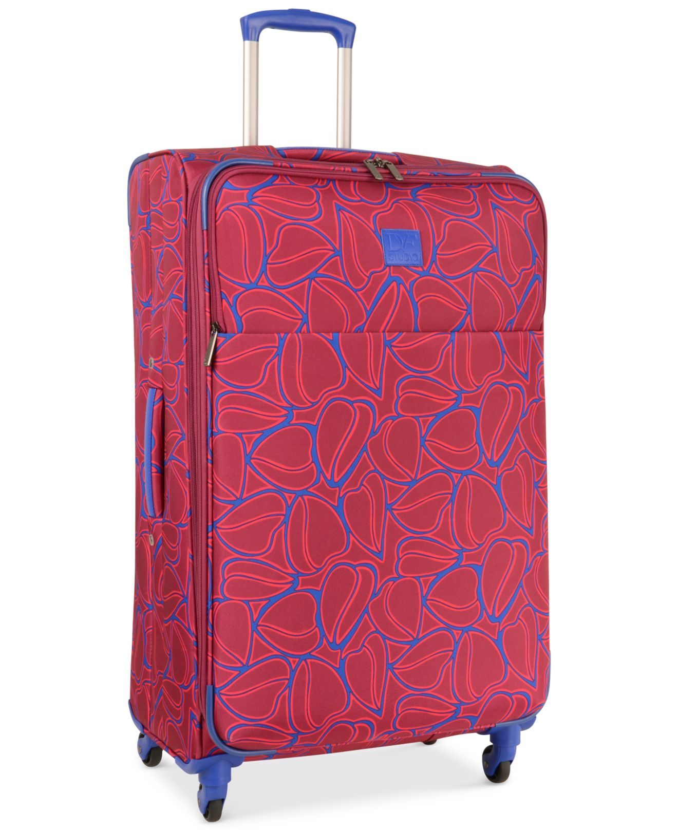 diane von furstenberg luggage pink