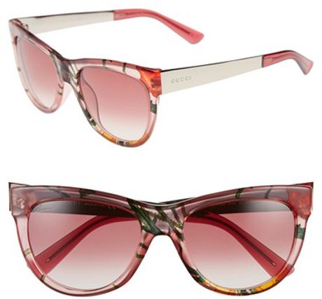 gucci floral sunglasses