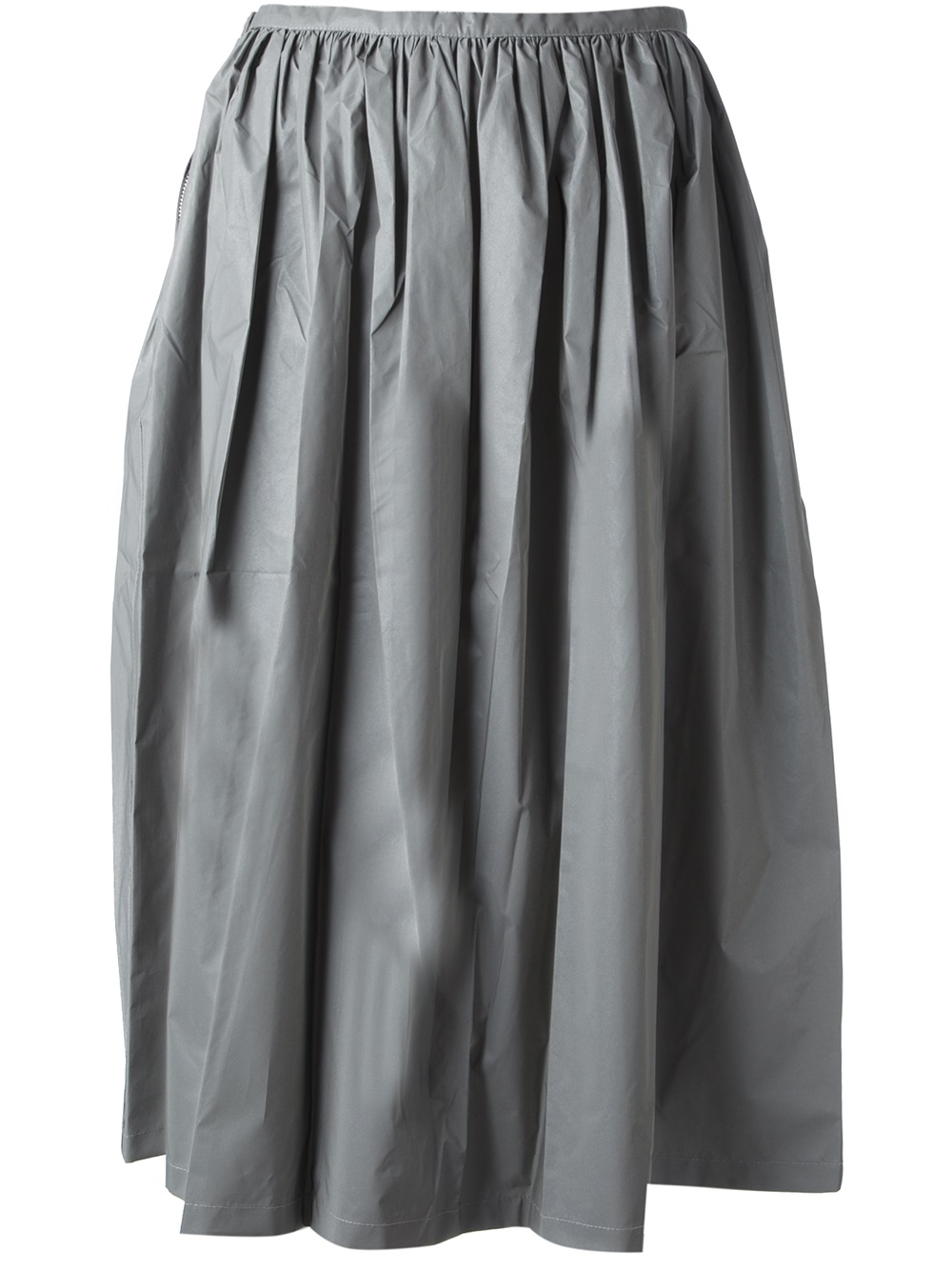 Lyst - Ashish Reflective Gathered Skirt in Gray