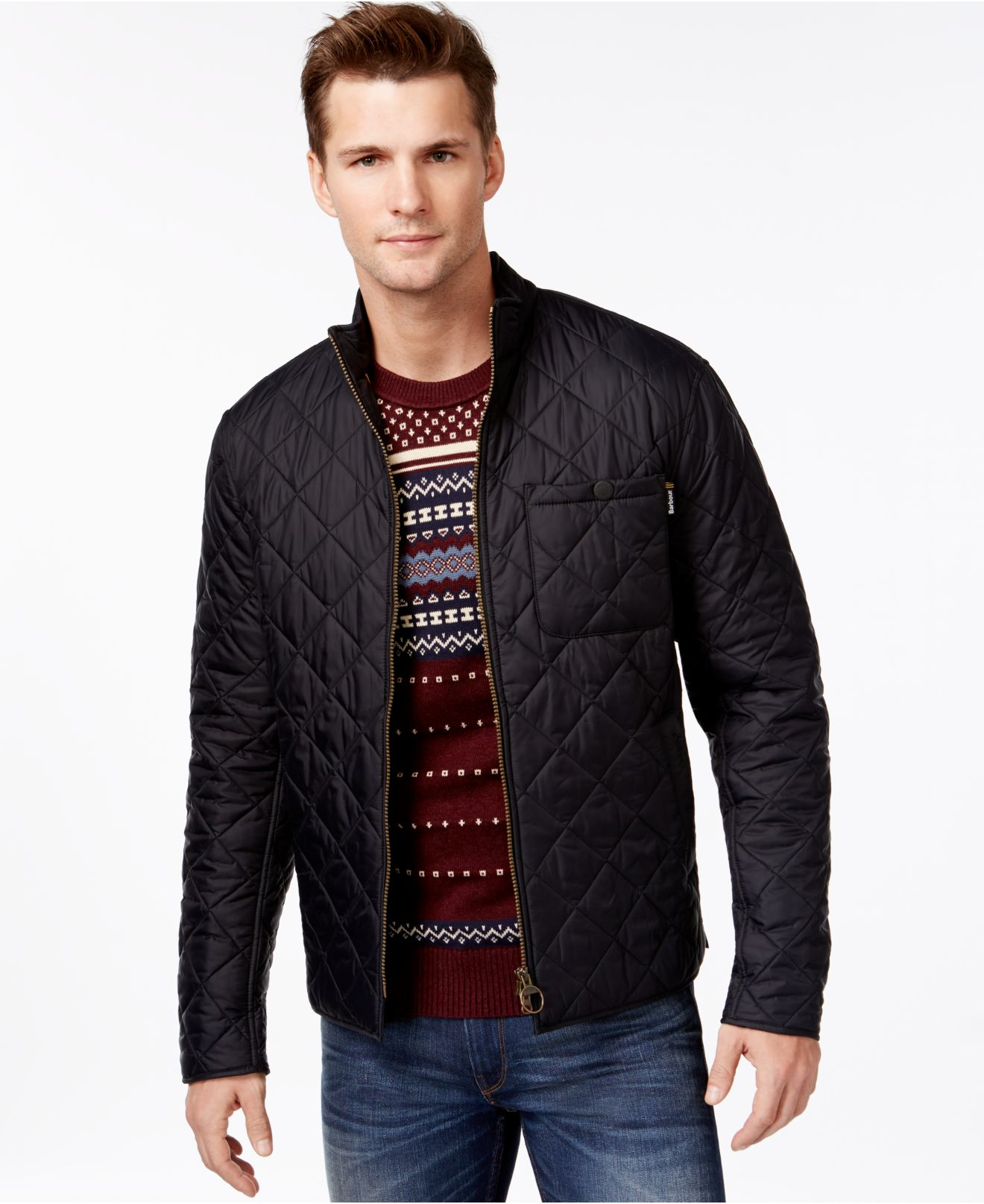 barbour hopper quilted jacket