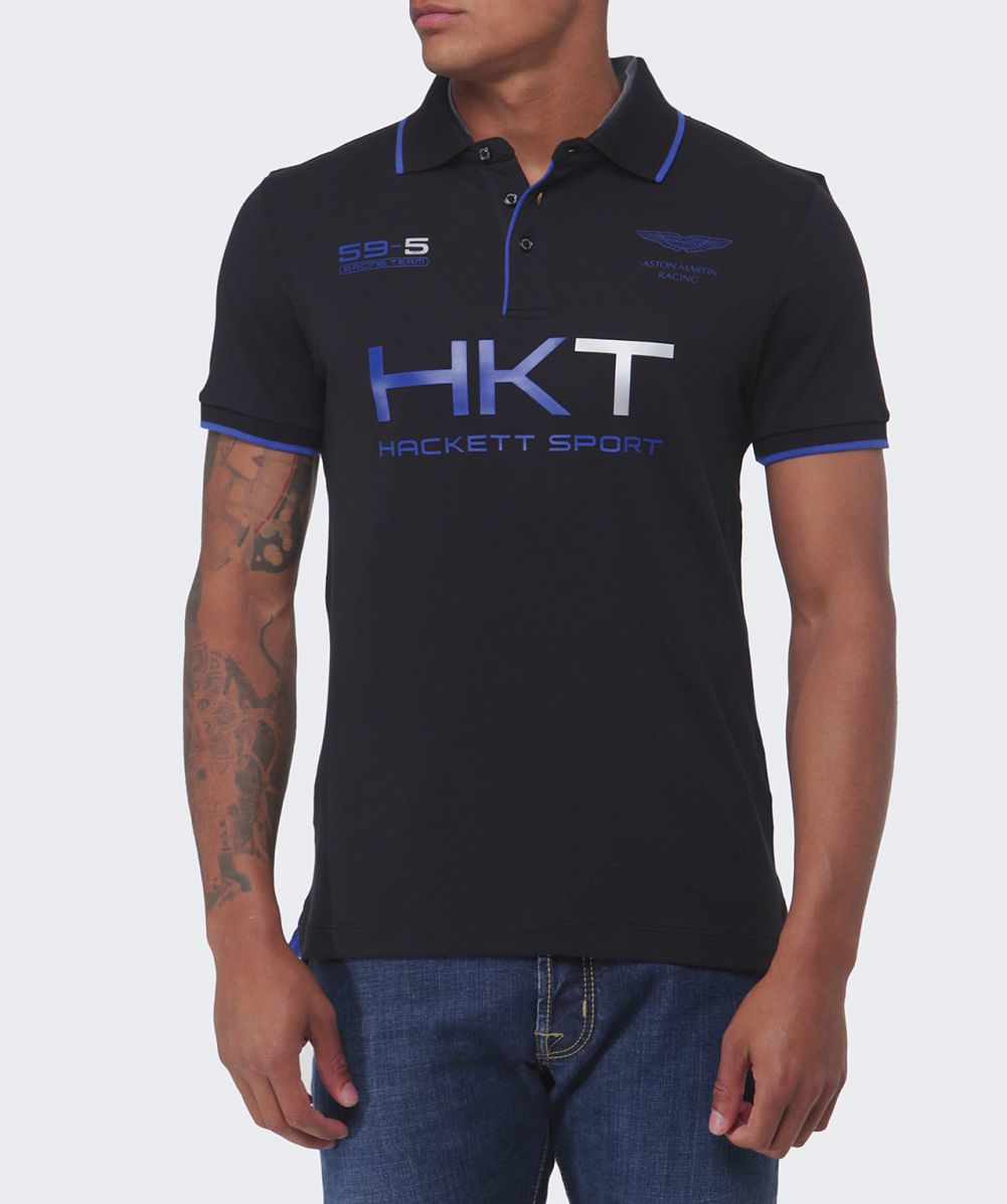 aston martin racing hackett polo shirt