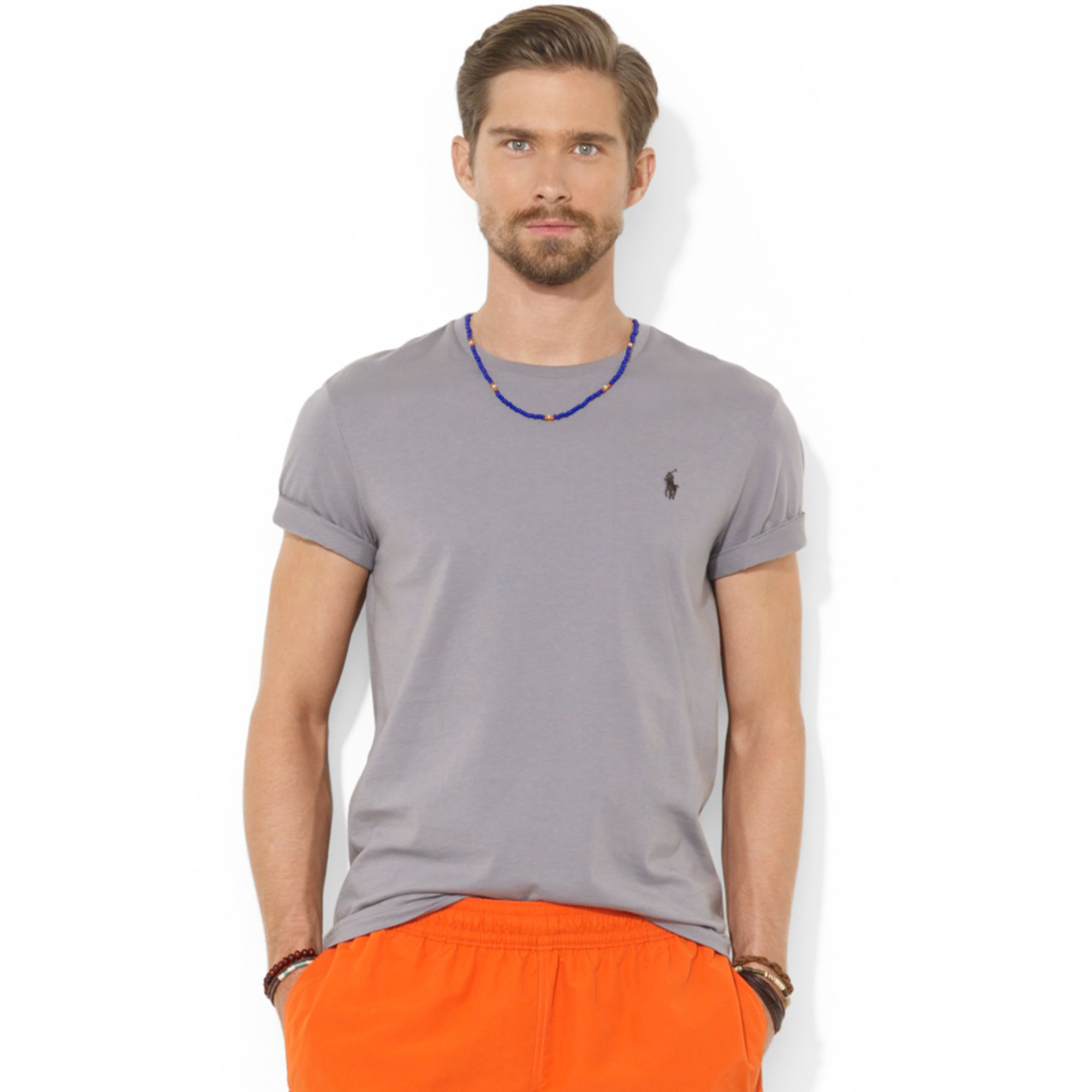 Polo Ralph Lauren is the pinnacle of style and design.These mens t-shirts feature a custom slim fit design to add a more slimmer look.Dress casually with a pair of jeans or use as an undershirt.Stay in style with Polo Ralph Lauren/5(34).
