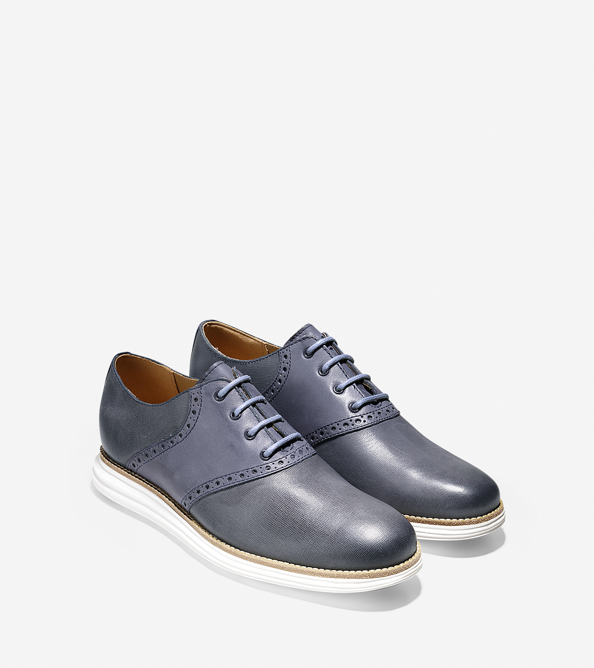cole haan lunargrand blue suede