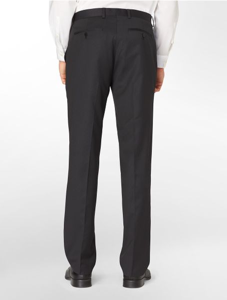 white pinstripe pants men