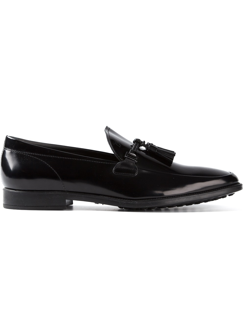 tods tassel loafers