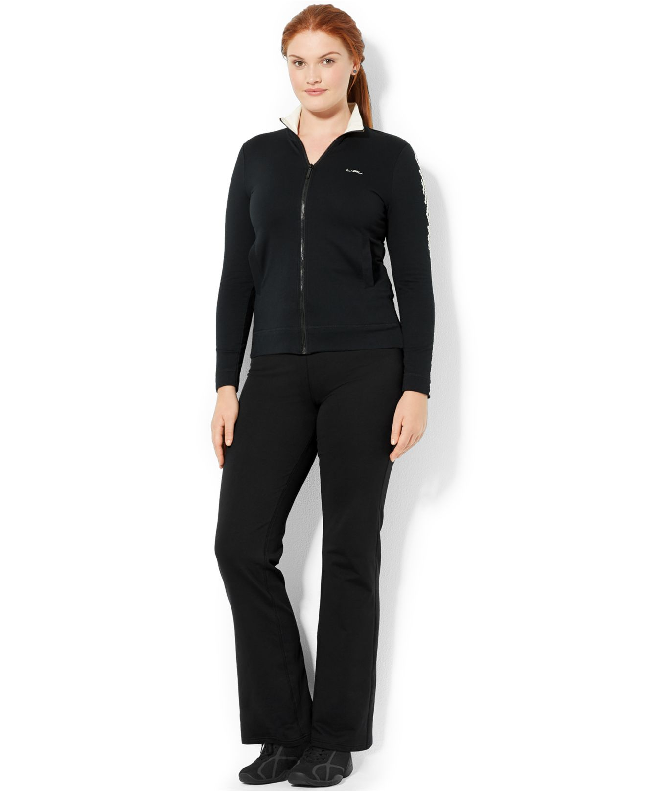 black activewear jacket