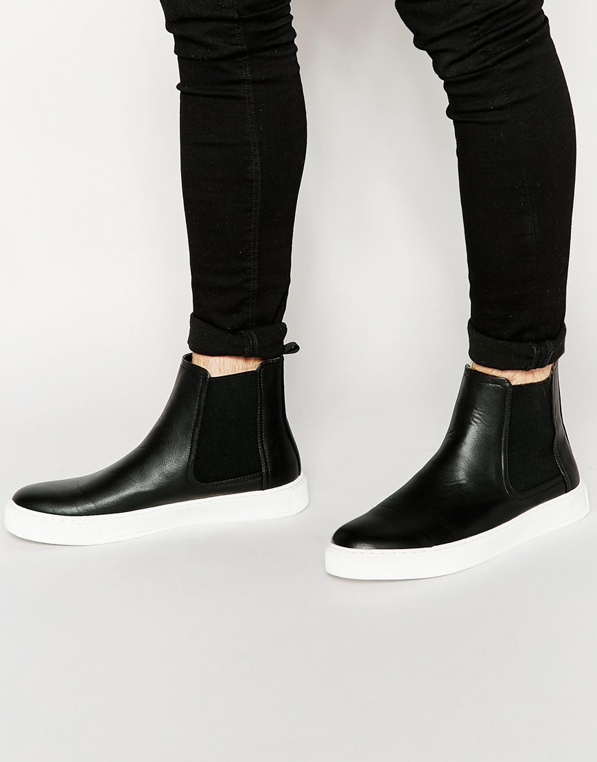 mens chunky sole boots