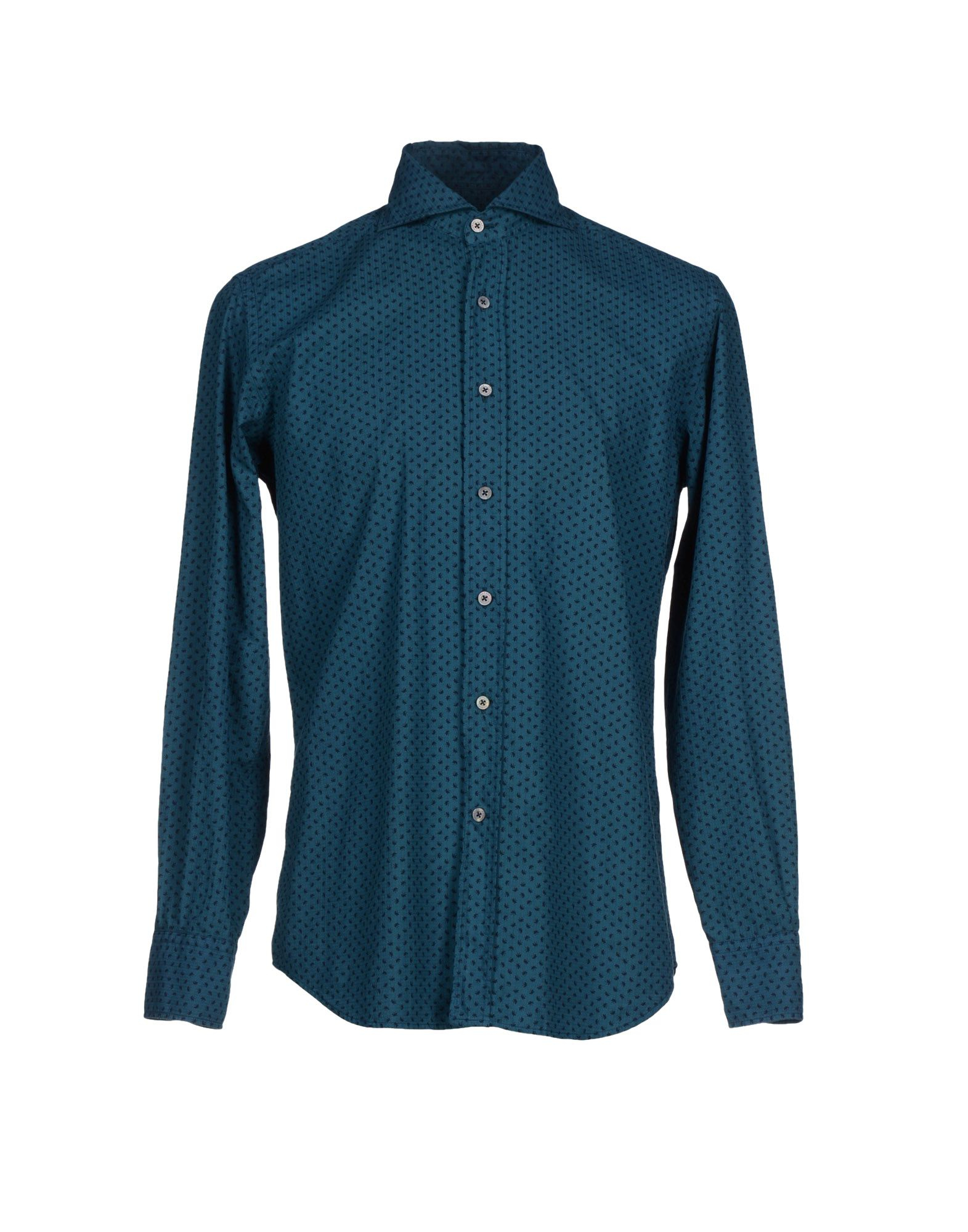Lyst - Canali Shirt in Green for Men