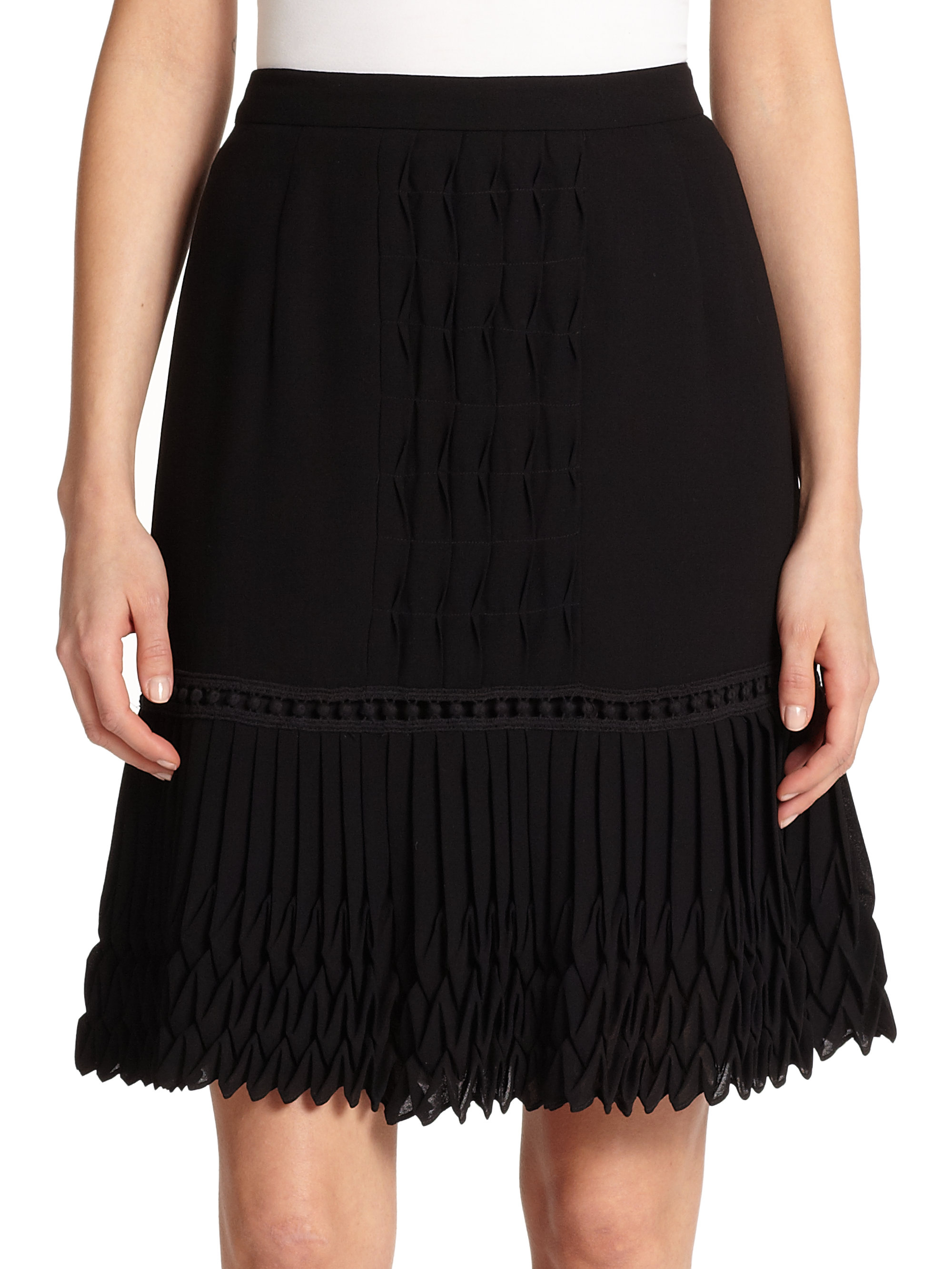 Nanette Lepore Black Skirt 102