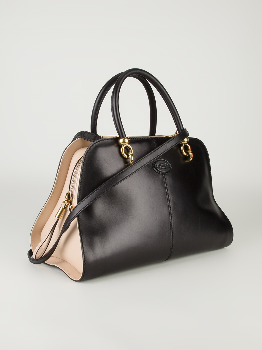 Lyst Tod'S Tods Sella Small Bowling Bag in Black