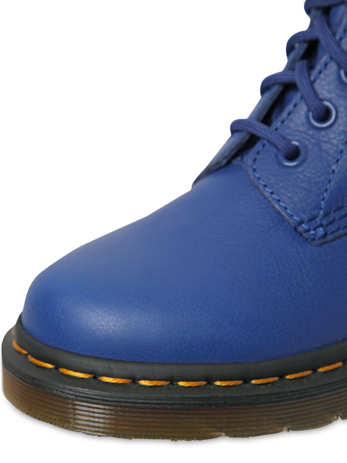 Dr. Martens 30mm Core Pascal Soft Leather Boots In Blue | Lyst