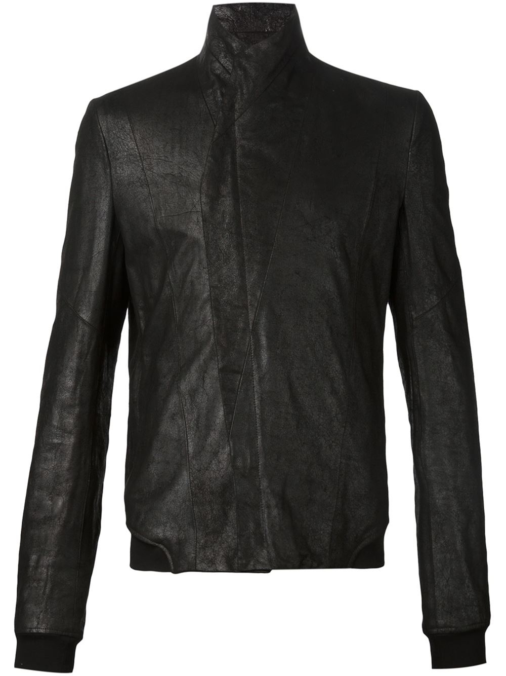 Julius Ribbed Cuff Jacket in Black for Men | Lyst