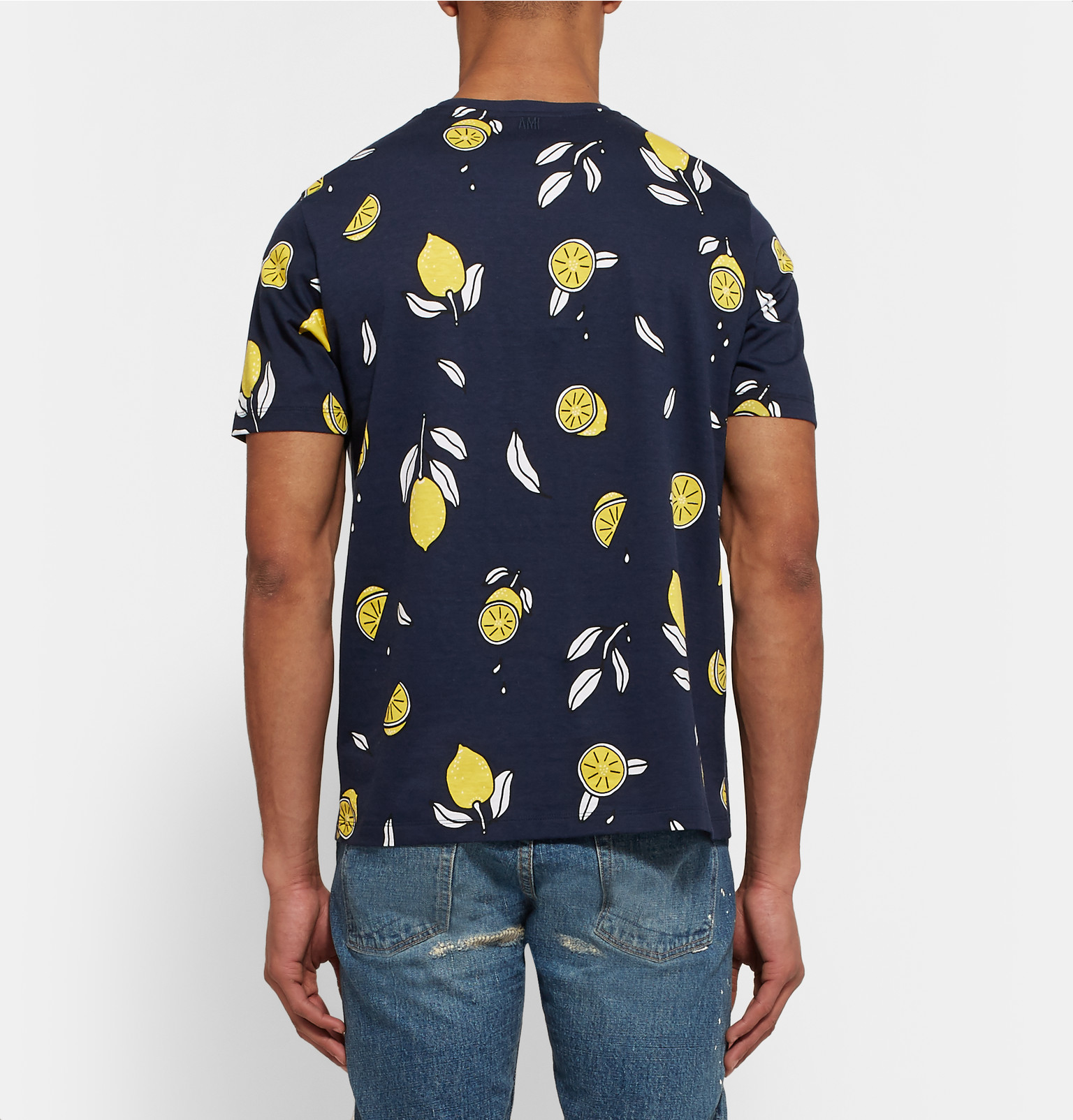 lemon yellow shirt combination