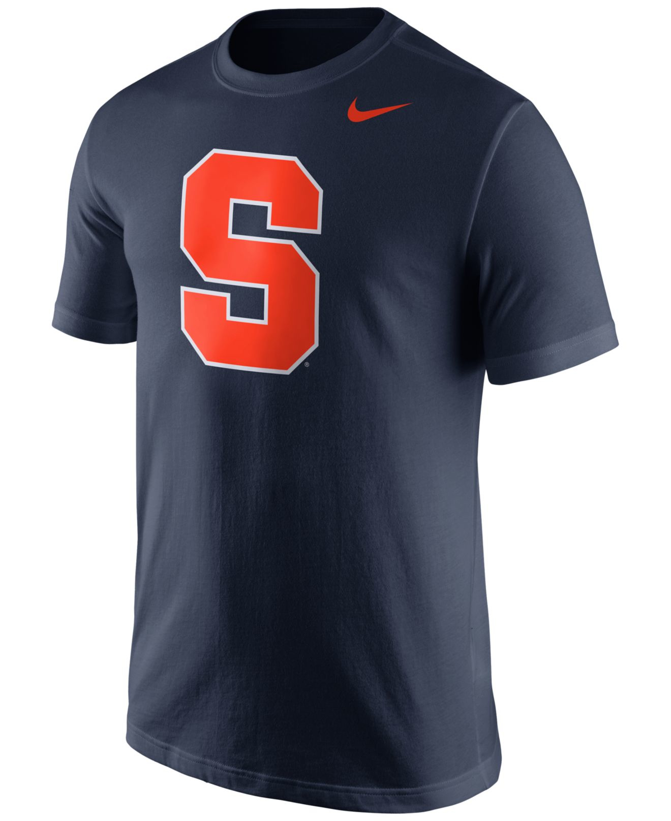 Lyst - Nike Men's Syracuse Orange Logo T-shirt in Blue for Men