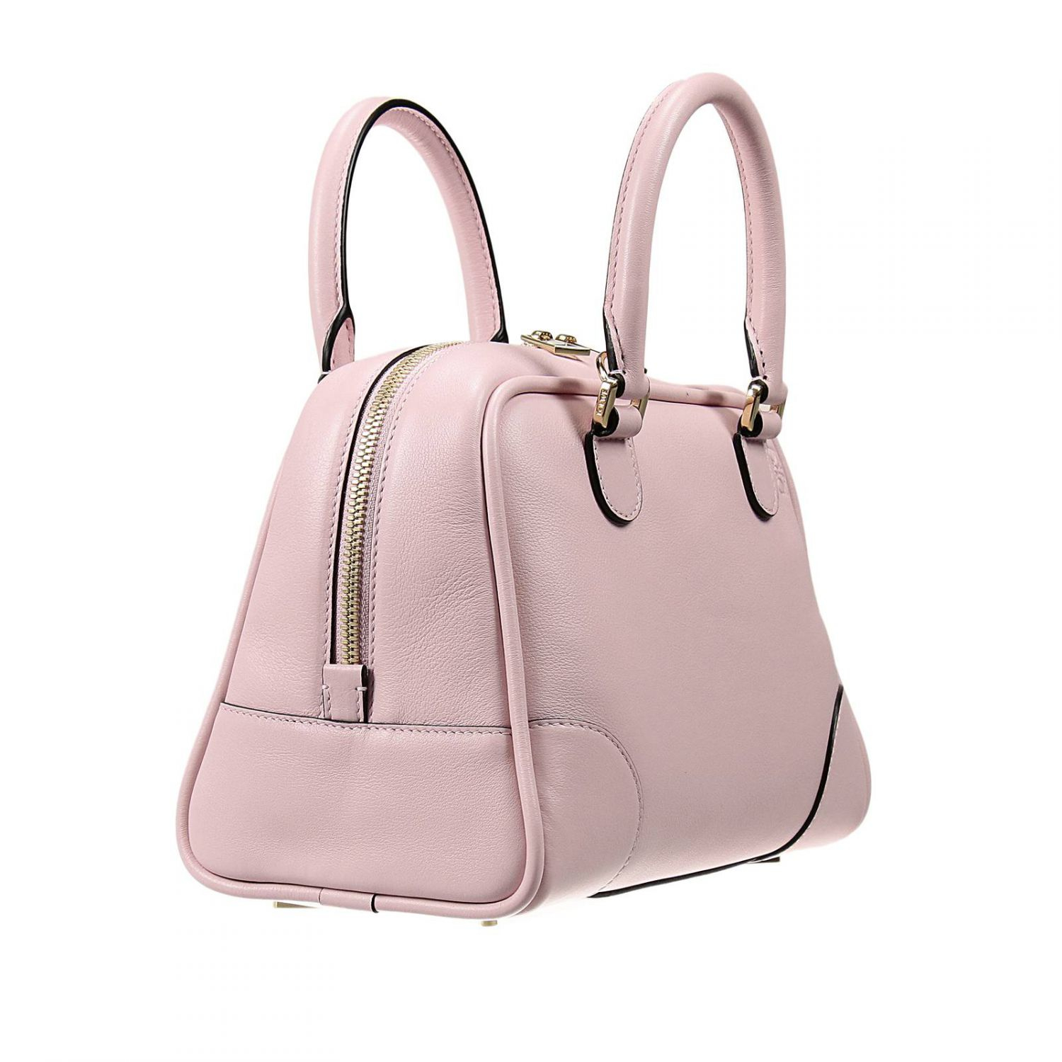 Lyst - Loewe Handbag Amazona Small Leather in Pink