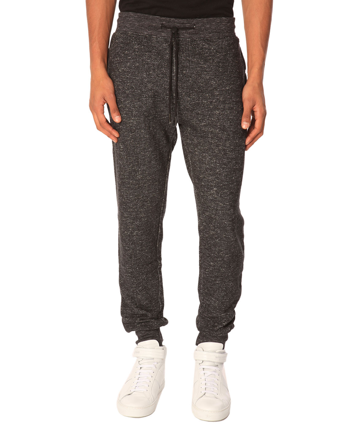 charcoal gray sweatpants