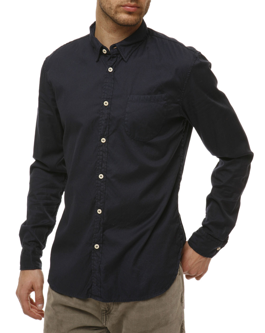 Levi's Navy One Pocket Shirt in Blue for Men (navy) | Lyst