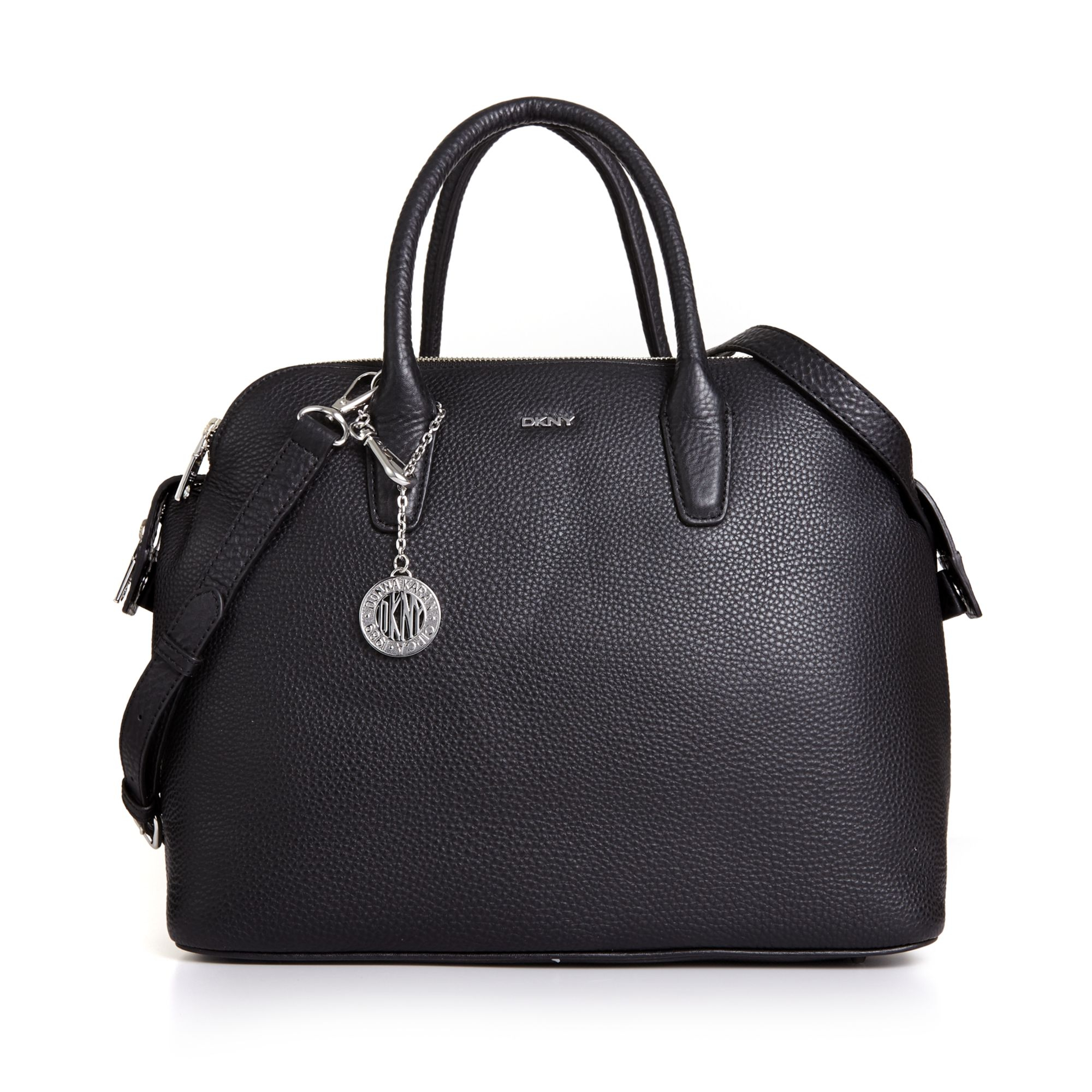 Lyst Dkny Tribeca Triple Zip Satchel in Black
