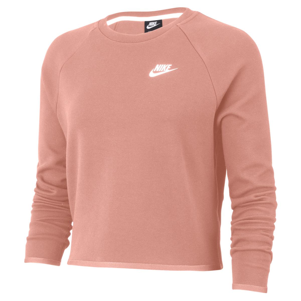 Nike Sportswear Tech Fleece Sweatshirt in Pink - Lyst