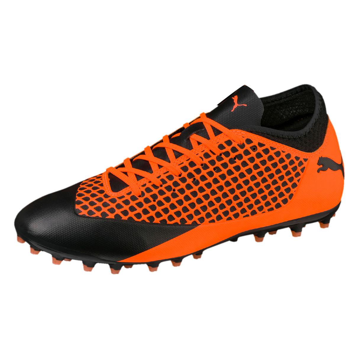 puma orange football boots