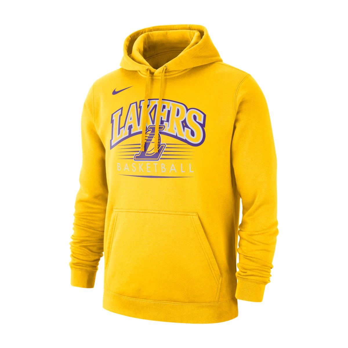 Lyst - Nike Los Angeles Lakers 2018-2019 Crest Sweatshirt ...