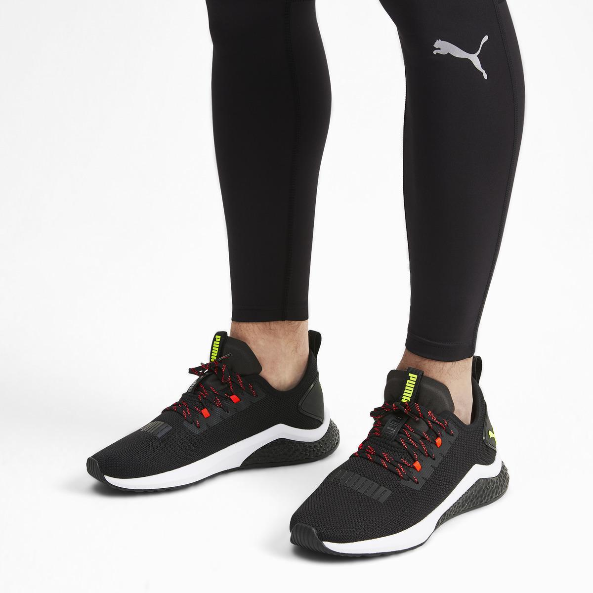 PUMA Hybrid Nx Running Shoes in Black for Men - Lyst