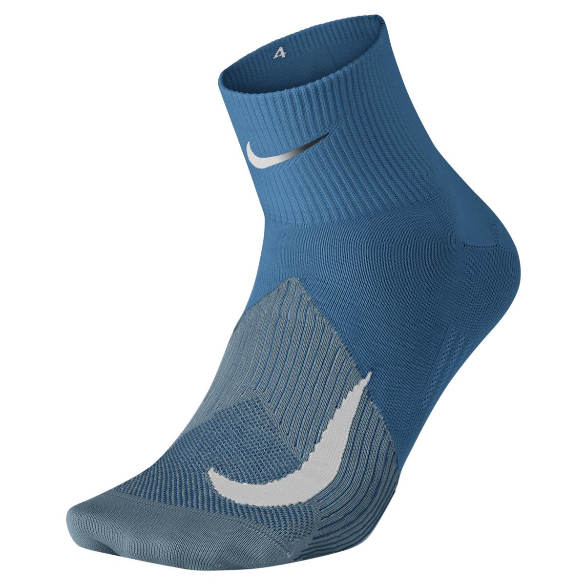 Lyst Nike Elite Lightweight Quarter Running Socks in Blue for Men