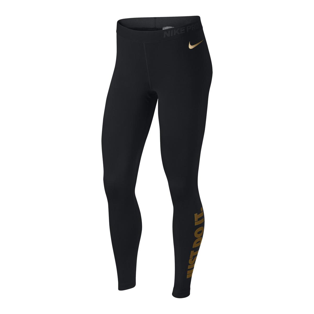 Nike Pro Leggings in Black - Lyst