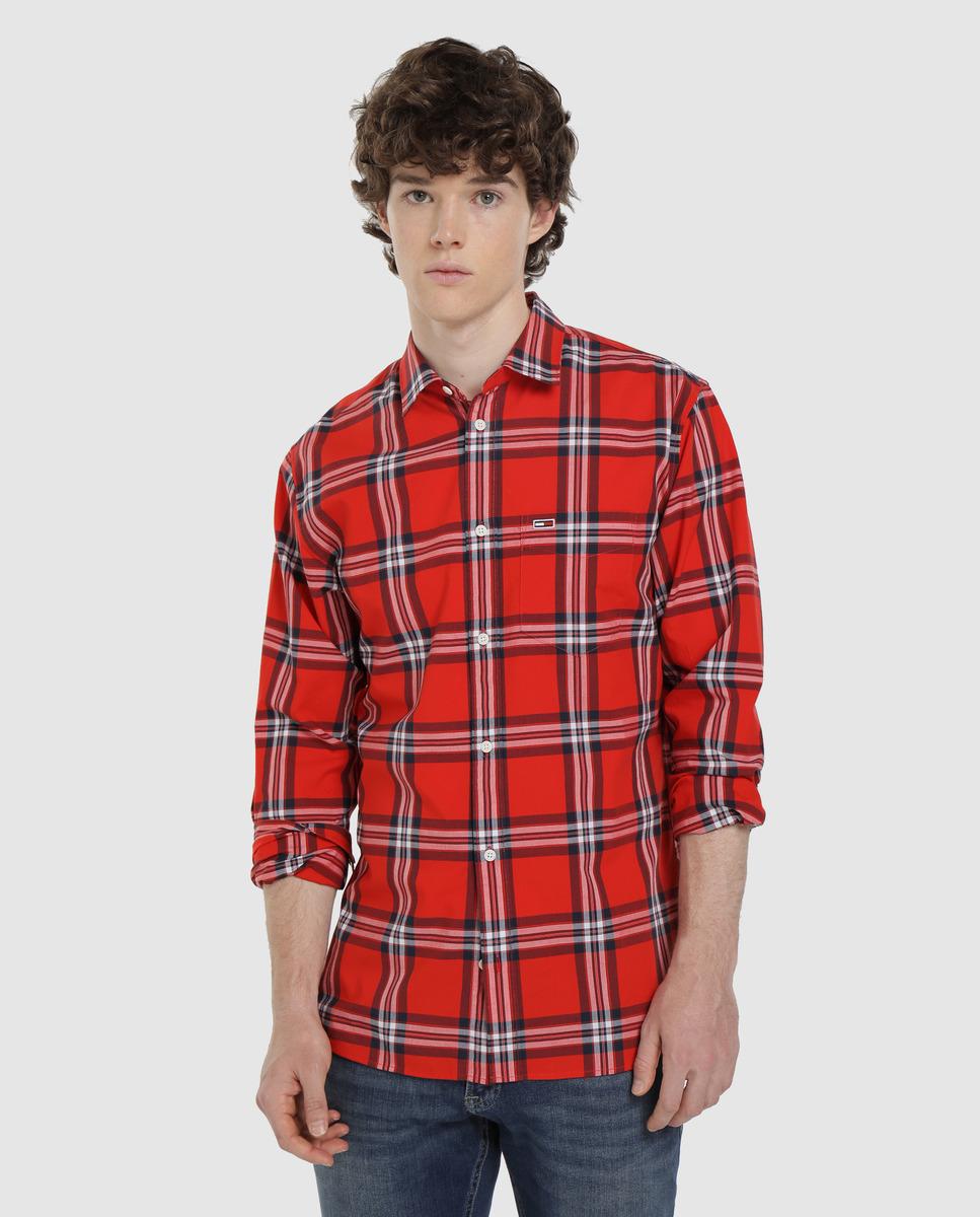 red checked shirt h&m