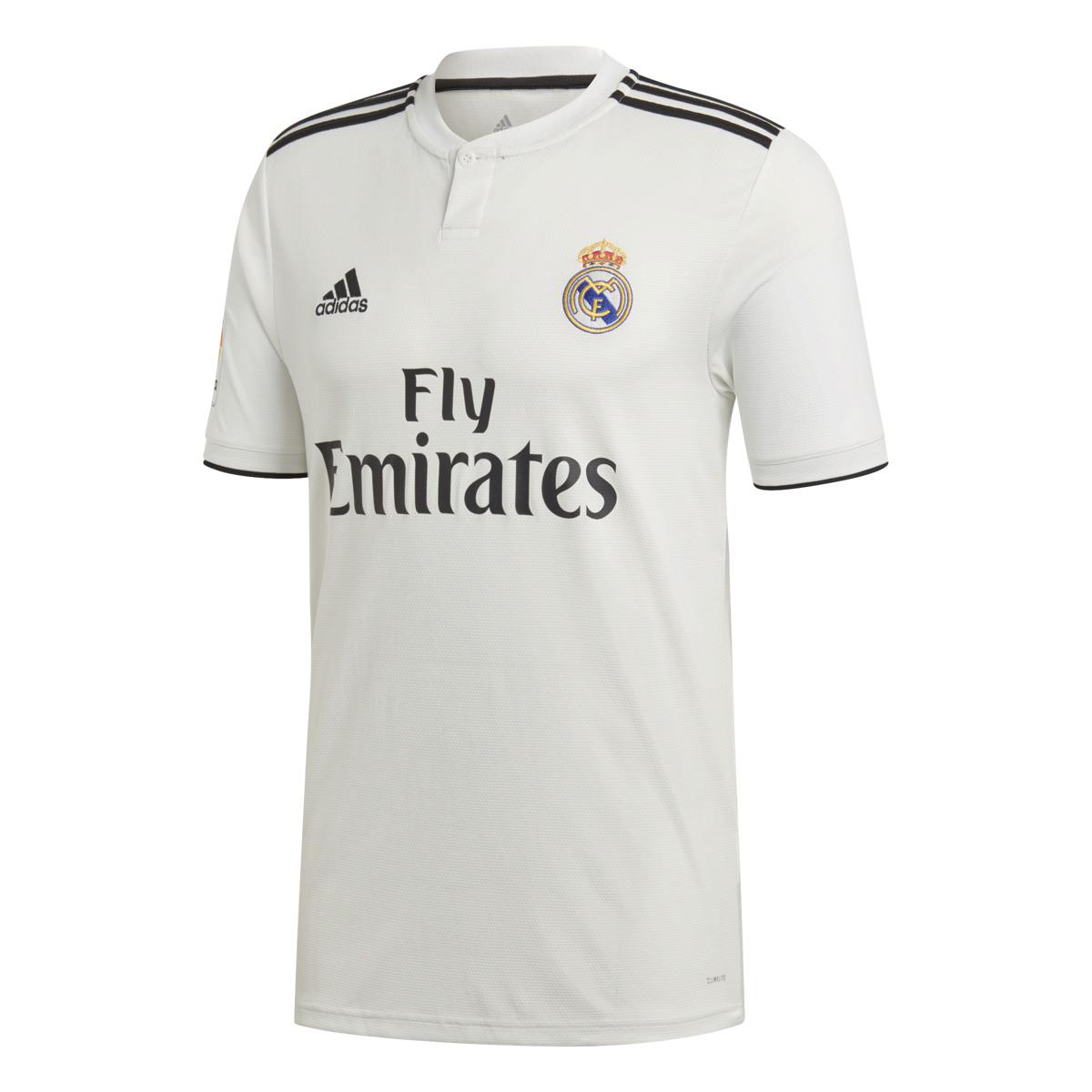 adidas Real Madrid Cf 2018-2019 Home Strip T-shirt in White for Men ...