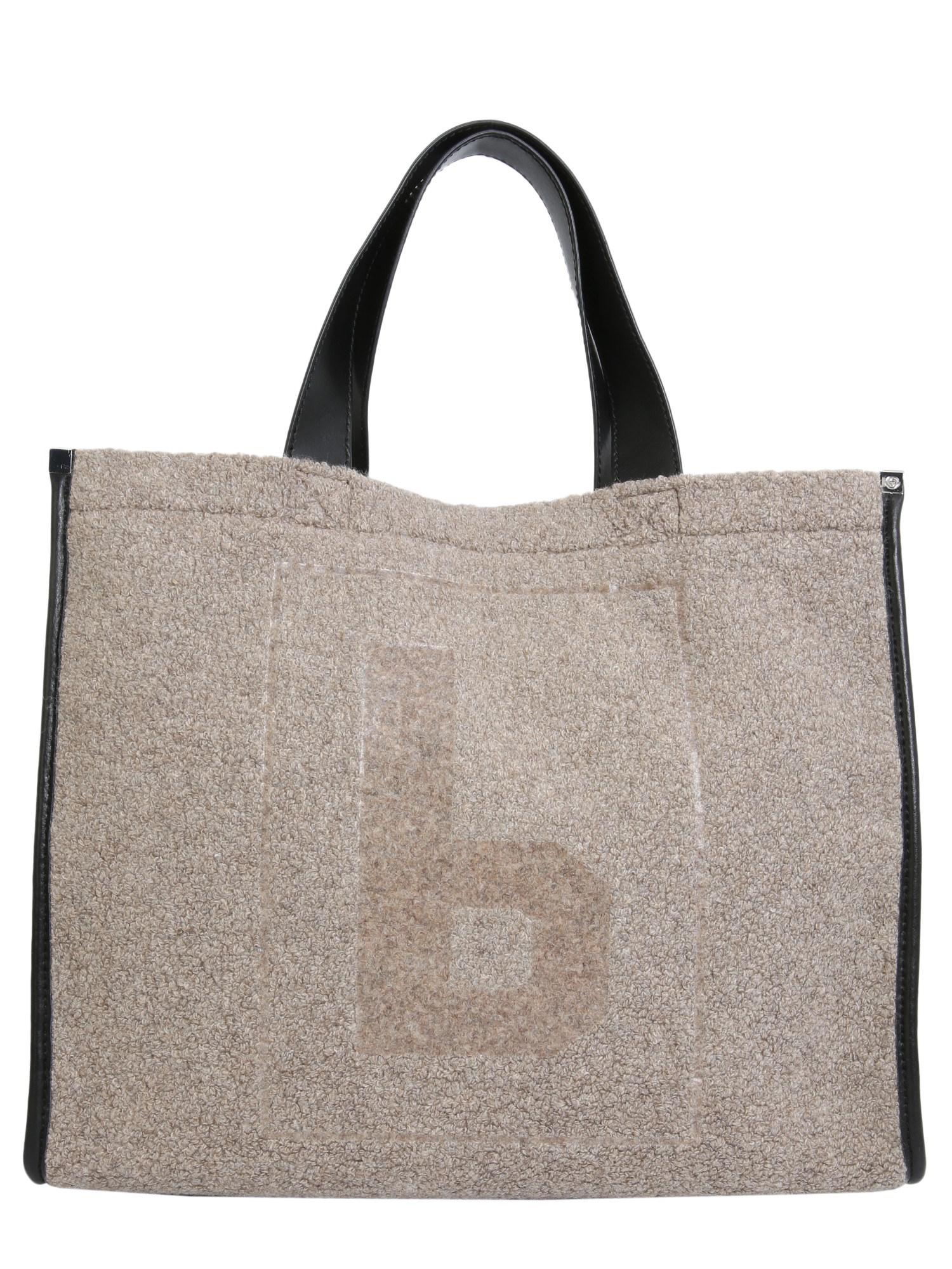 Lyst Mm6 By Maison Martin Margiela Teddy Wool Tote Bag Mm6 By Maison Martin Margiela Women S Teddy Wool Tote Bag