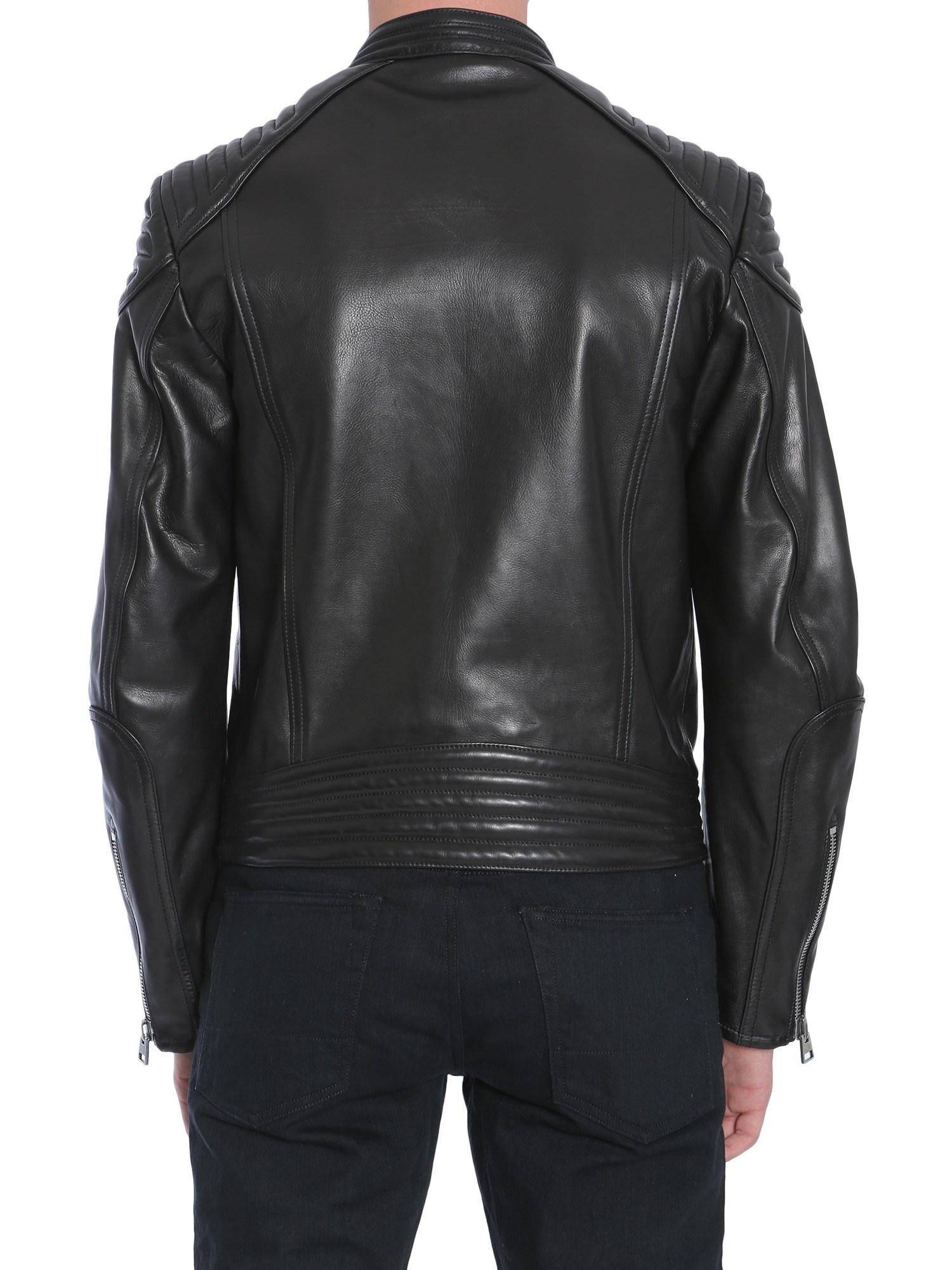 Lyst - Tom Ford Leather Biker Jacket in Black for Men