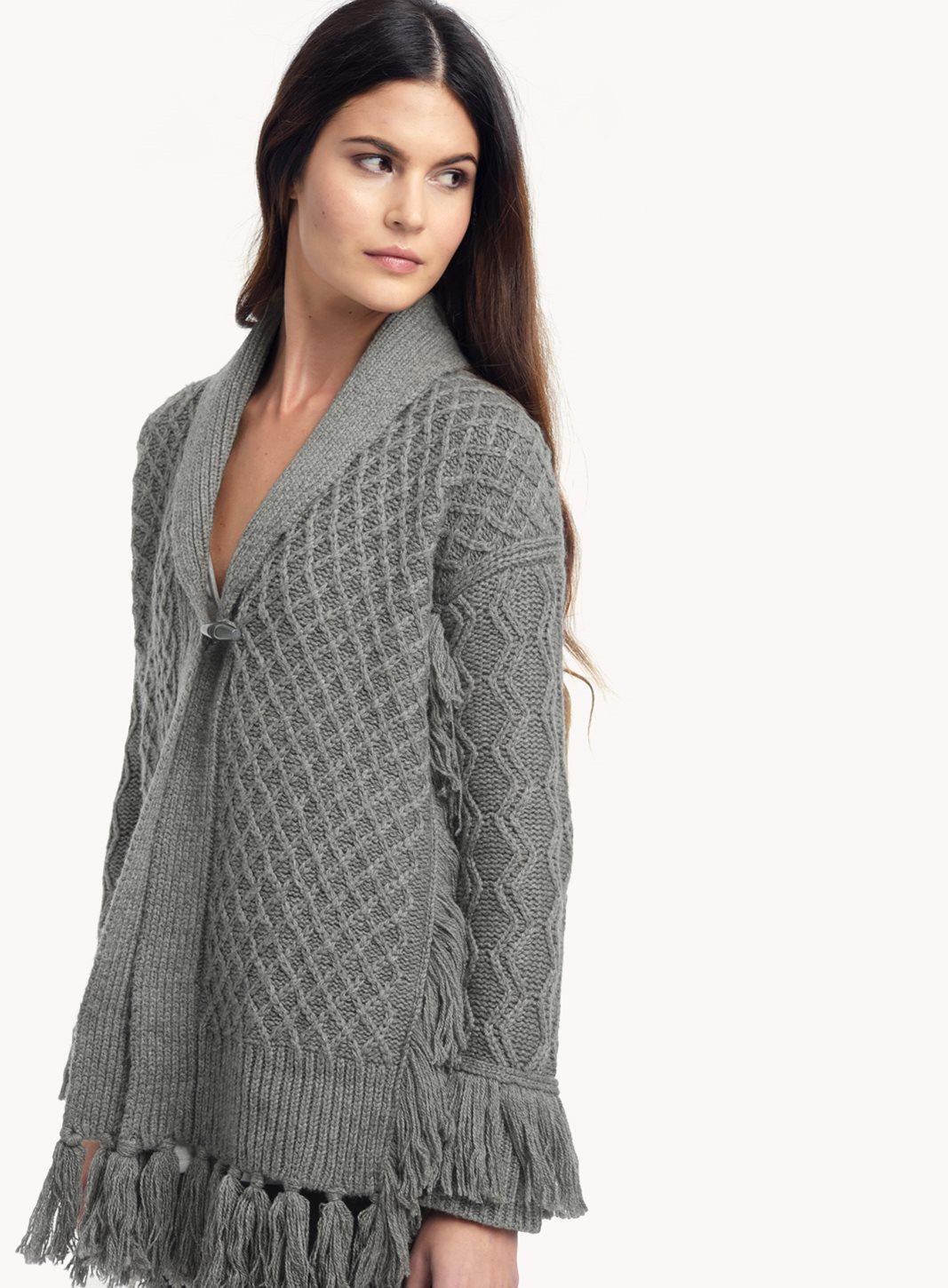 Ella Made Weekly Item Knit Coin Purselet ella moss kalie cardigan in gray lyst Ella Made Weekly Item Knit Coin Purselet ella moss kalie cardigan in gray lyst