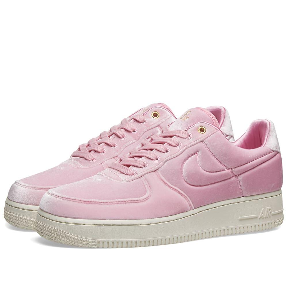 Air Force 1 Velour Pink - Airforce Military