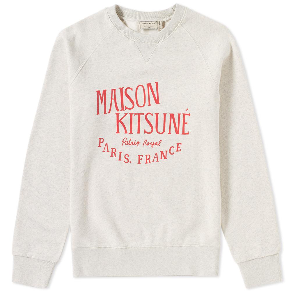 Lyst - Maison KitsunÃ© Maison KitsunÃ© Palais Royal Crew Sweat for Men