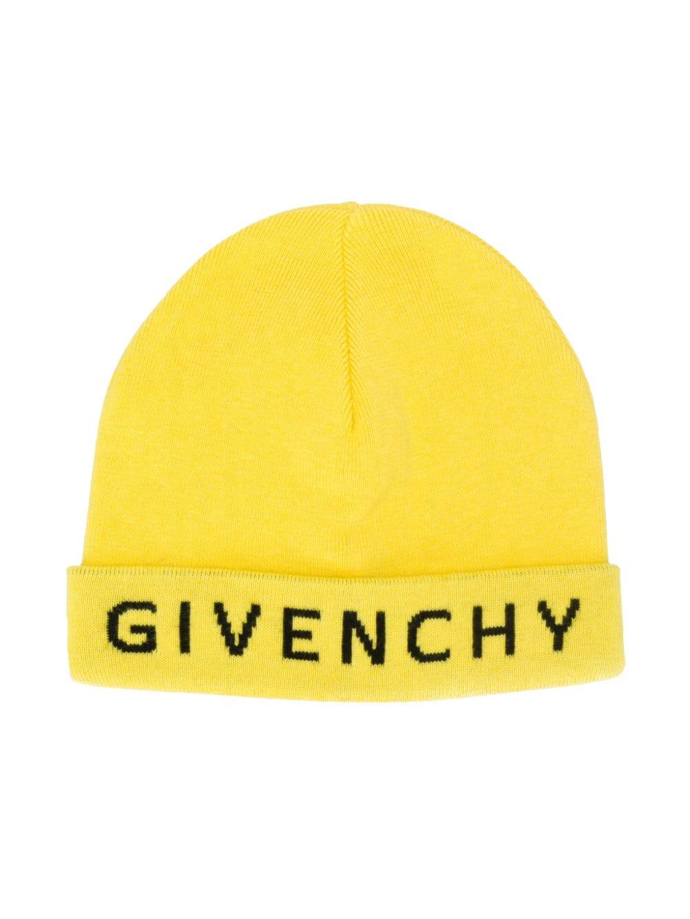 Givenchy Logo Beanie Hat in Yellow for Men Save 33 Lyst