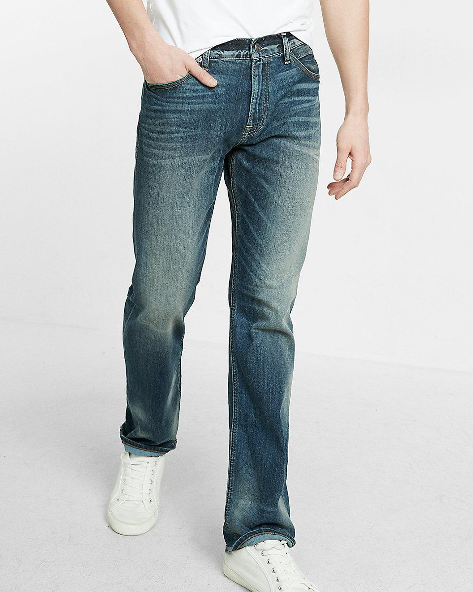 Express Ecofriendly Classic Fit Straight Leg 365 Comfort Stretch Jeans