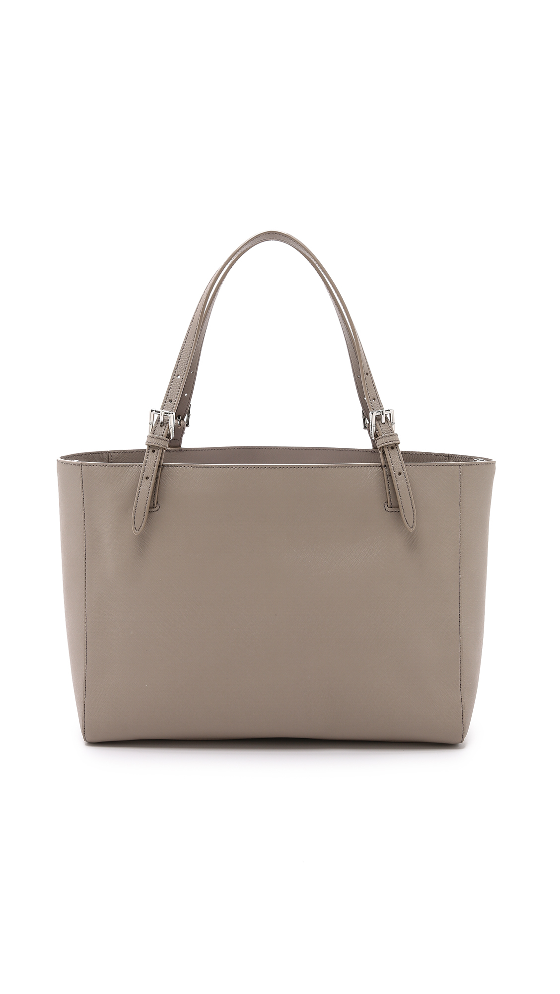 Tory burch York Buckle Tote - French Grey in Gray (French Grey) | Lyst