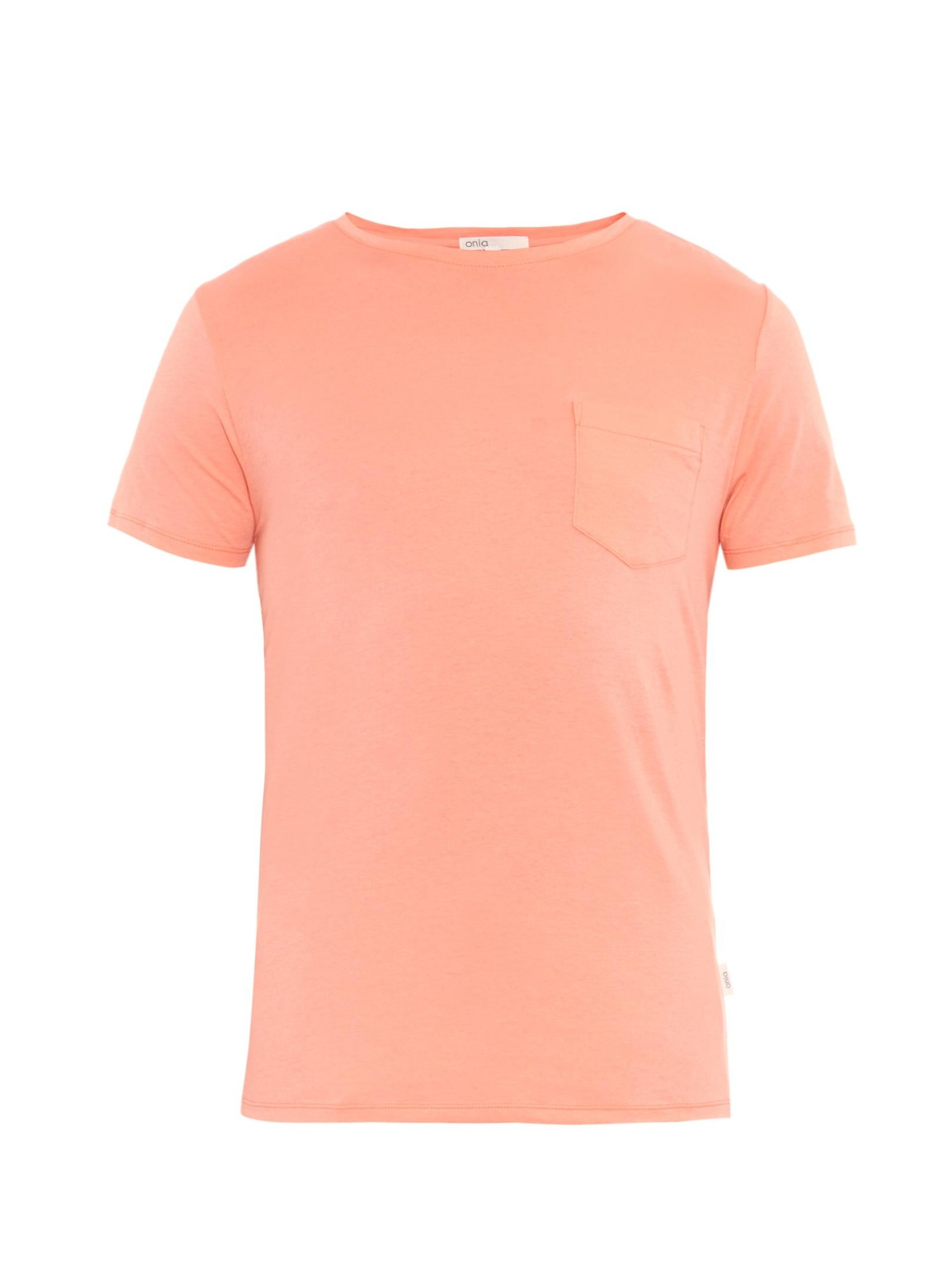 white orange t shirt